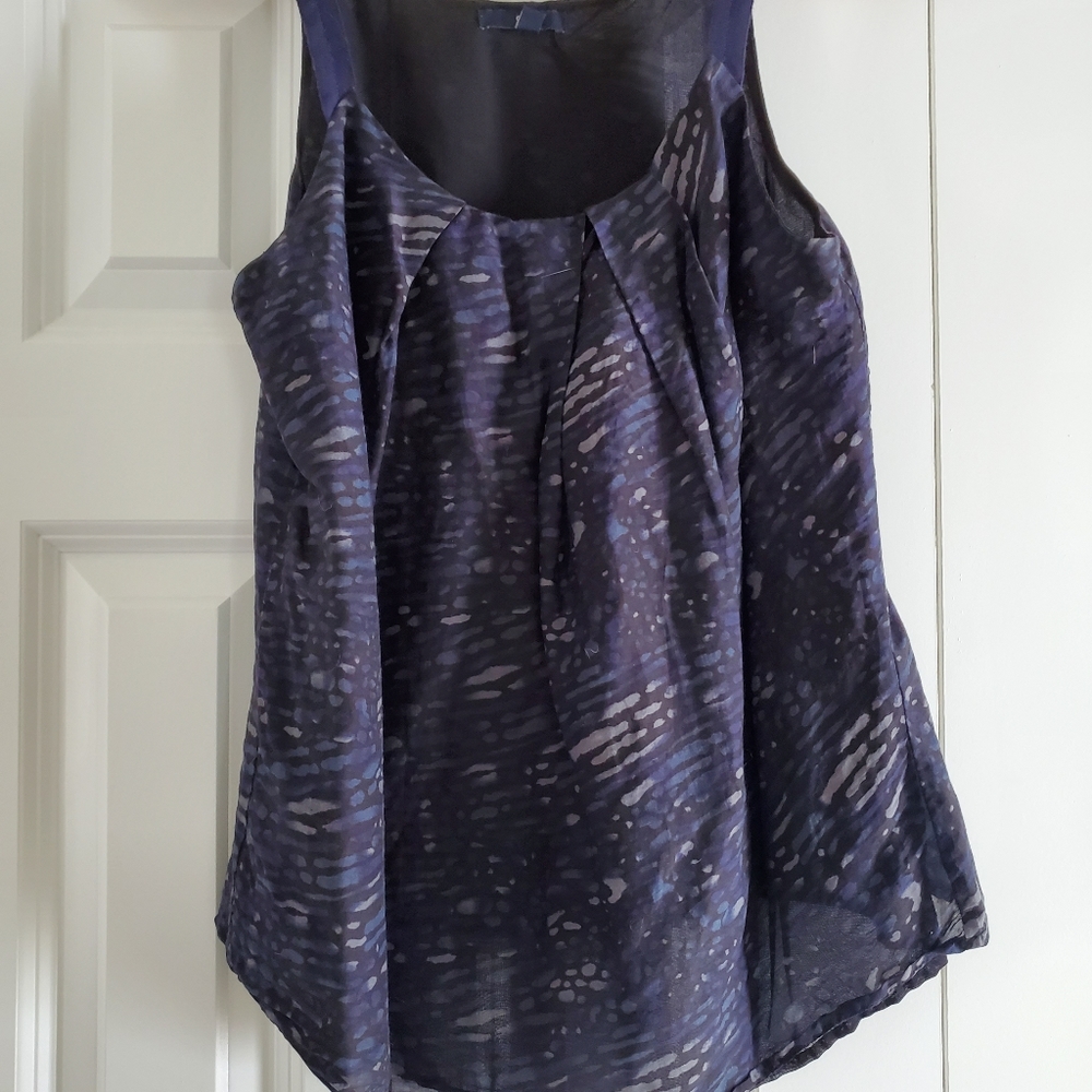 Blue pattern top - gap